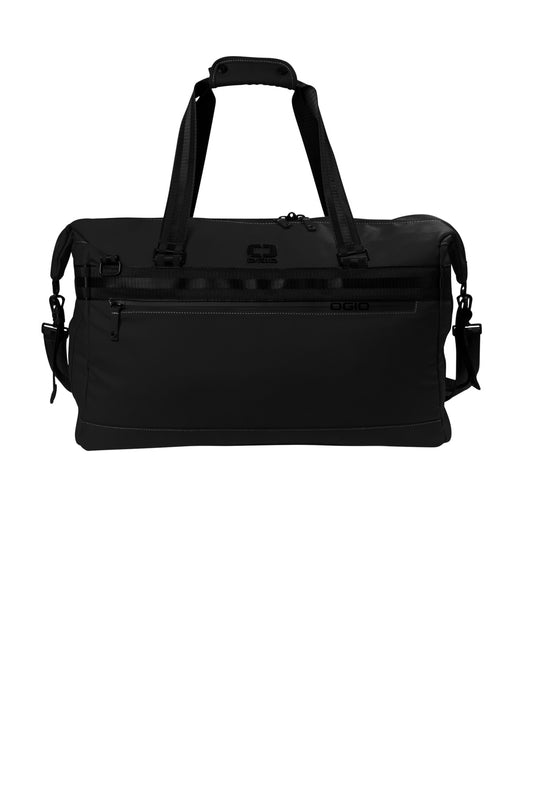 Front View of Blacktop OGIO Commuter Duffel . 411098