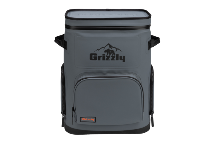 Grizzly Drifter 24 Backpack Cooler - Stealth Gray