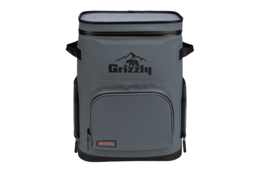 Grizzly Drifter 24 Backpack Cooler - Stealth Gray