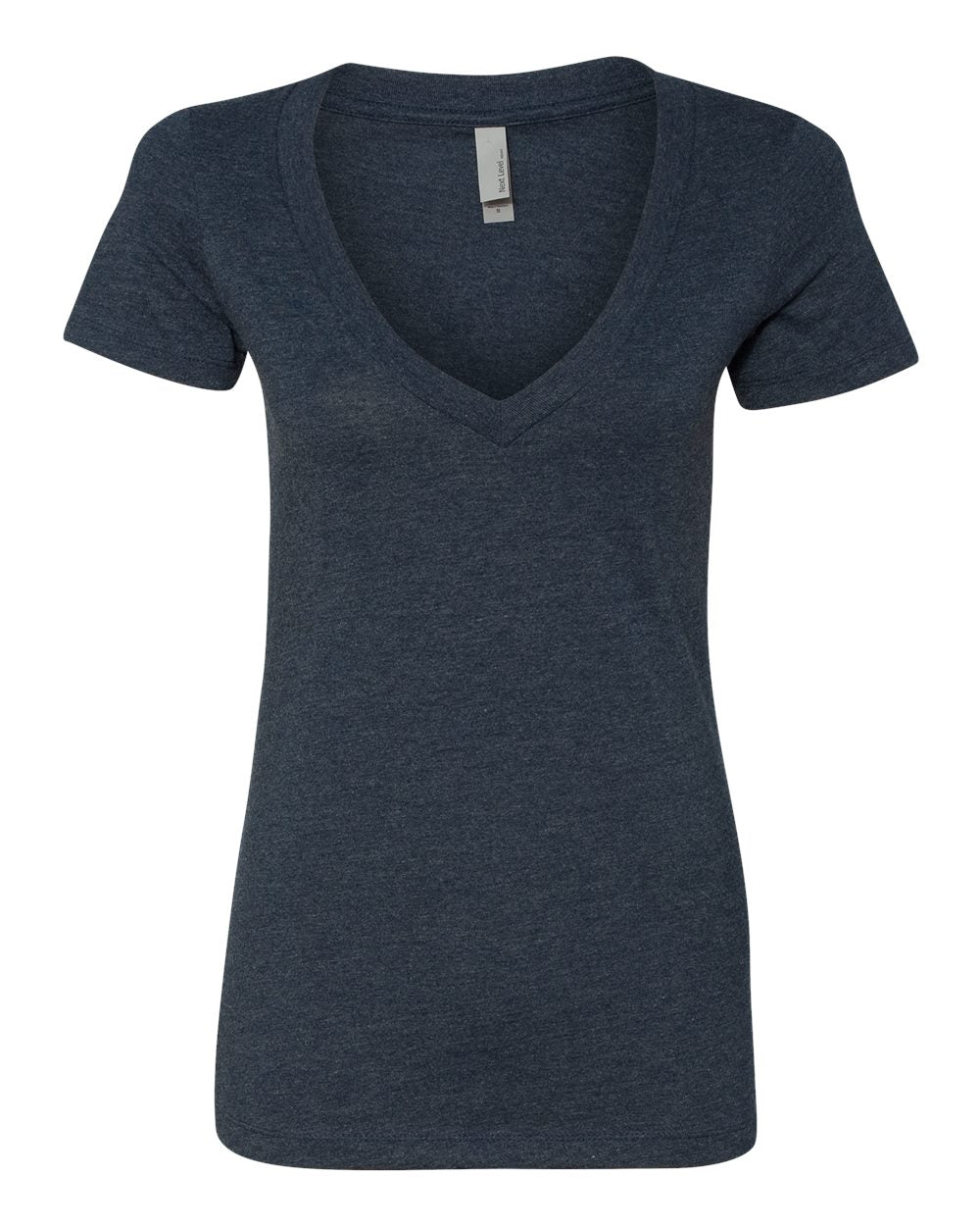 Women’s CVC Deep V-Neck T-Shirt - 6640