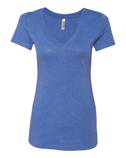 Women’s Triblend Deep V-Neck T-Shirt - 6740