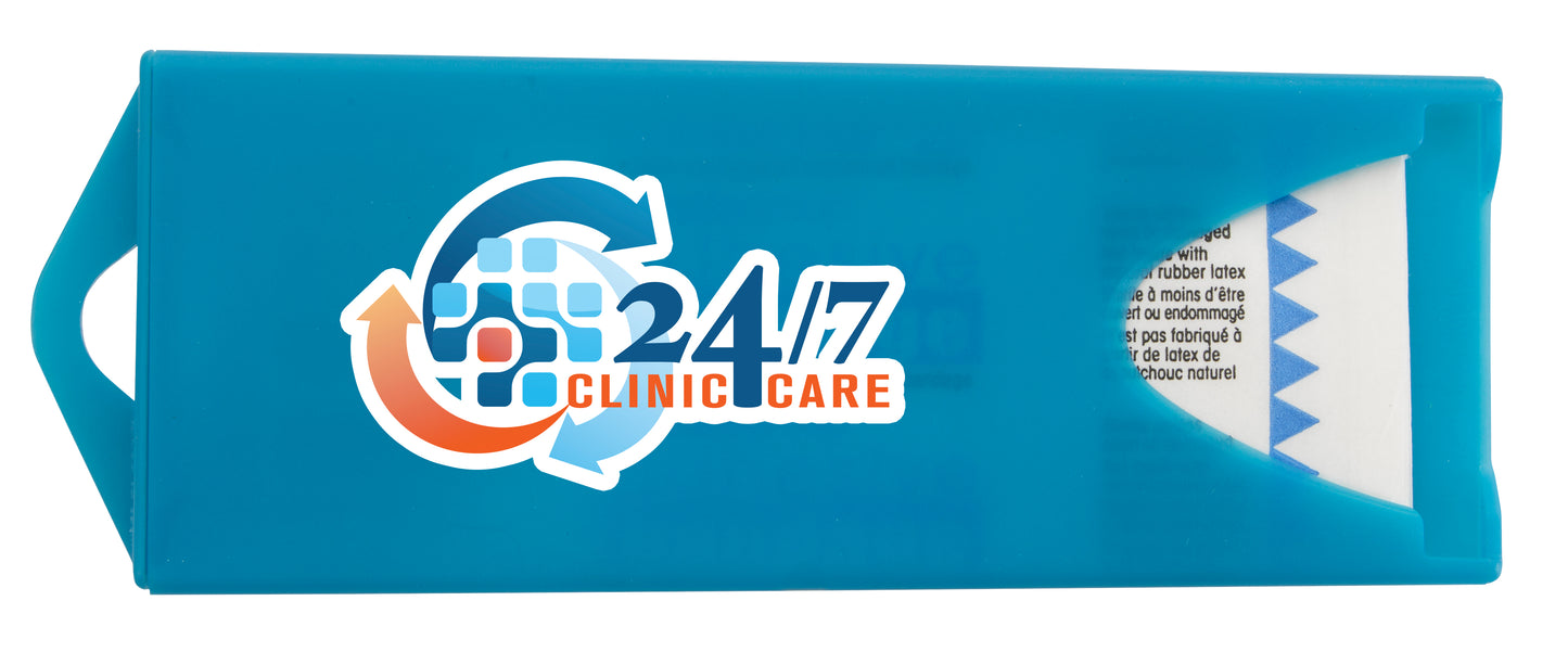 Good Value™ Original Colored Bandage Dispenser with Clear Bandages