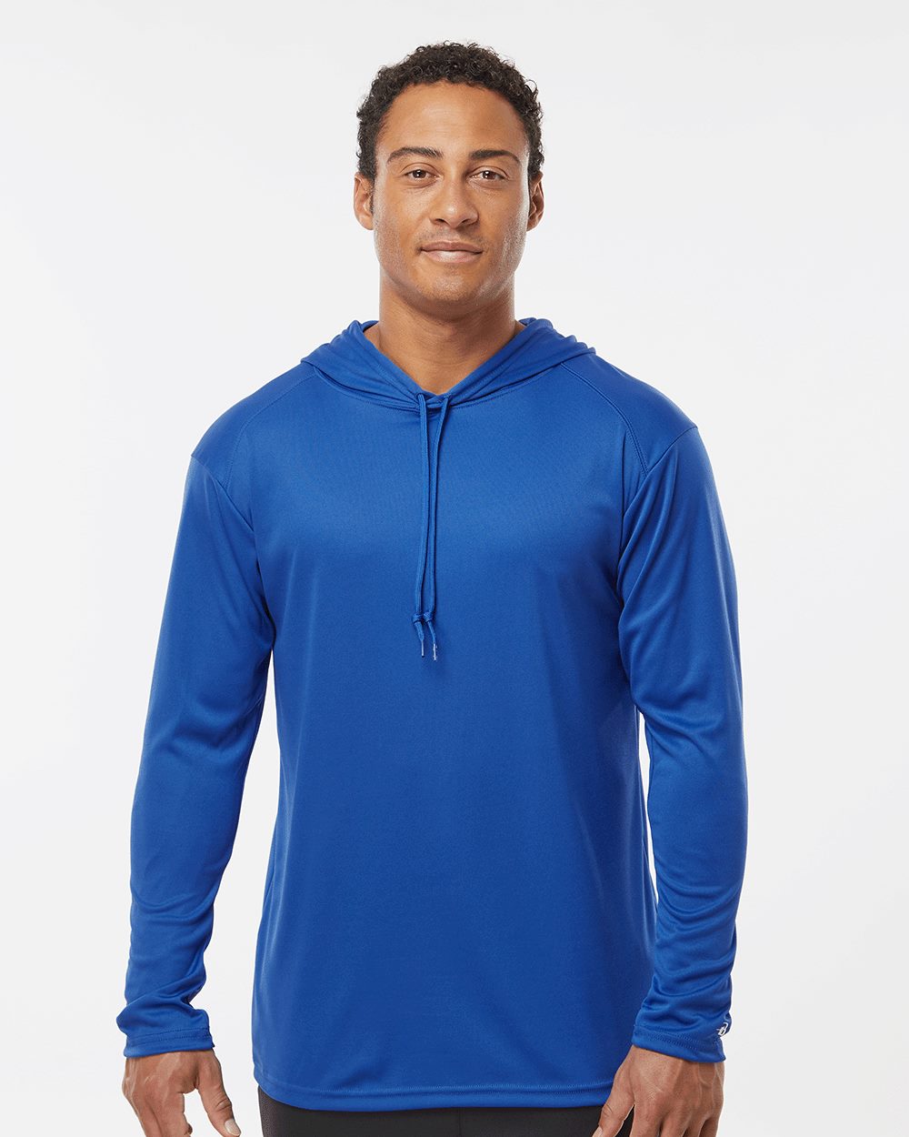 Unisex B-Core Hooded Long Sleeve T-Shirt - 4105