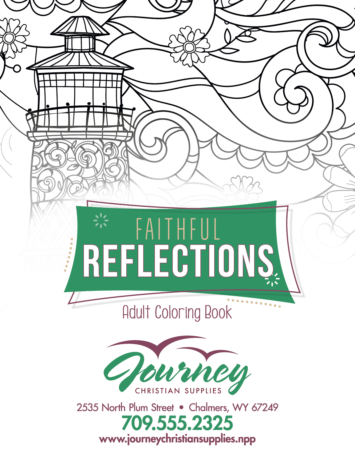Good Value™ Faithful Reflections Adult Coloring Book