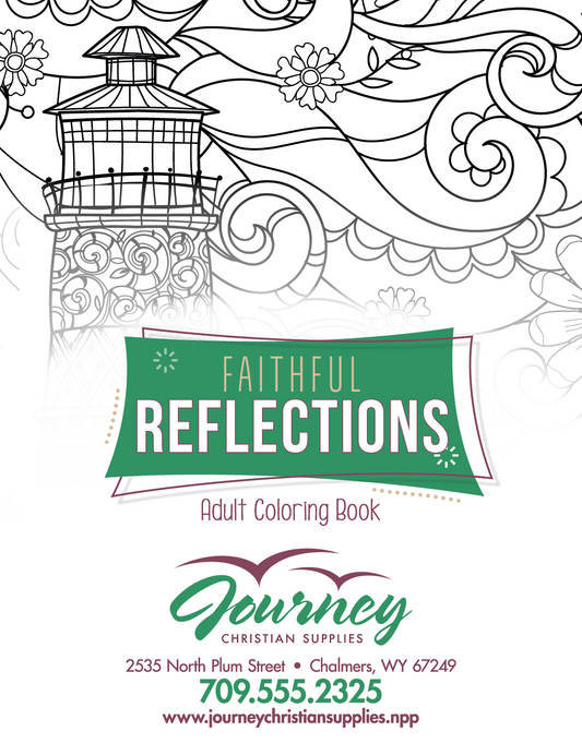 Good Value™ Faithful Reflections Adult Coloring Book