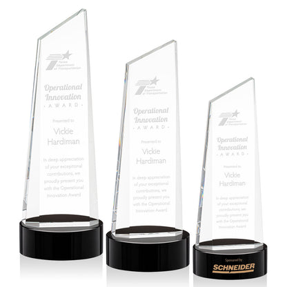 Belmont Tower Award on Stanrich Base - Black