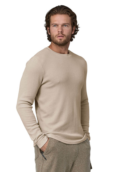 Patagonia Men's Work Waffle Crew - Pumice - SM