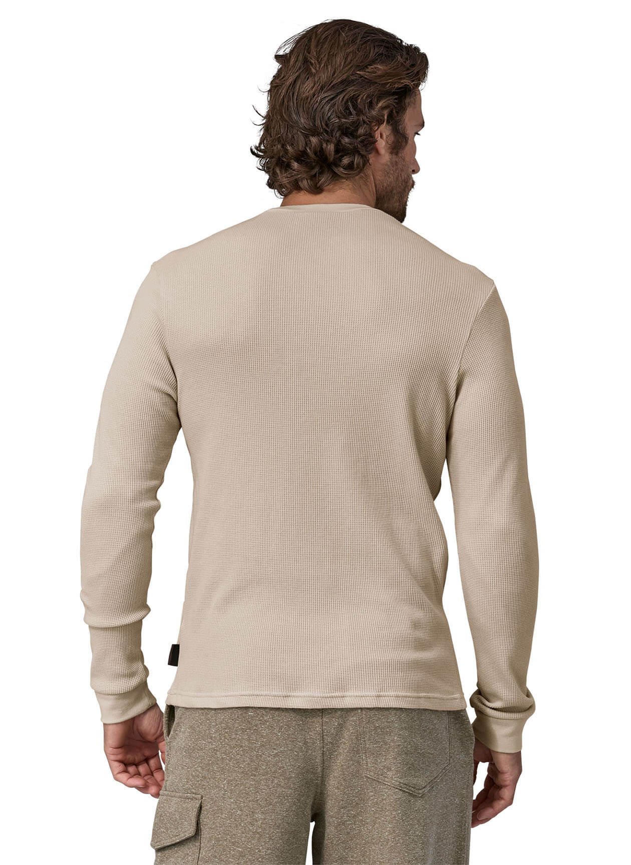 Patagonia Men's Work Waffle Crew - Pumice - MD