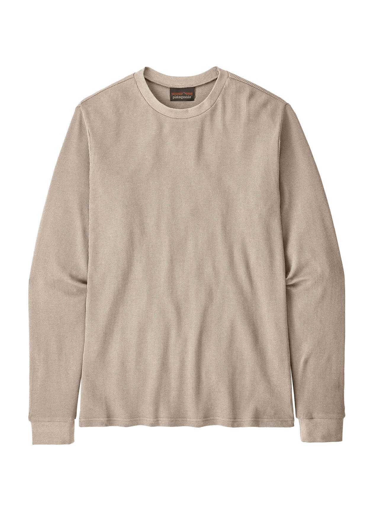 Patagonia Men's Work Waffle Crew - Pumice - XS