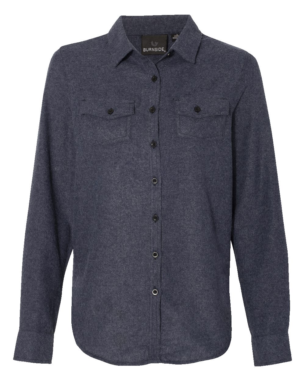 Women's Solid Flannel Shirt - 5200