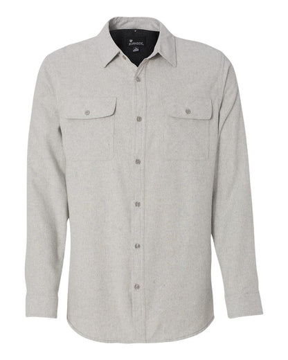 Men's Solid Flannel Shirt - 8200