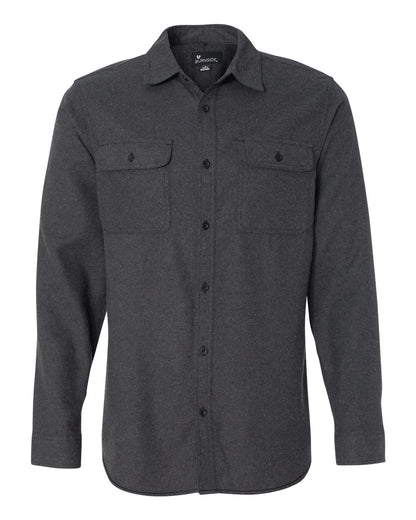 Men's Solid Flannel Shirt - 8200