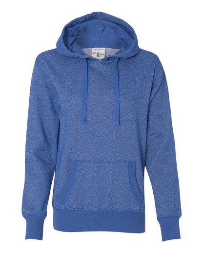 Women’s Glitter French Terry Hooded Sweatshirt - 8860