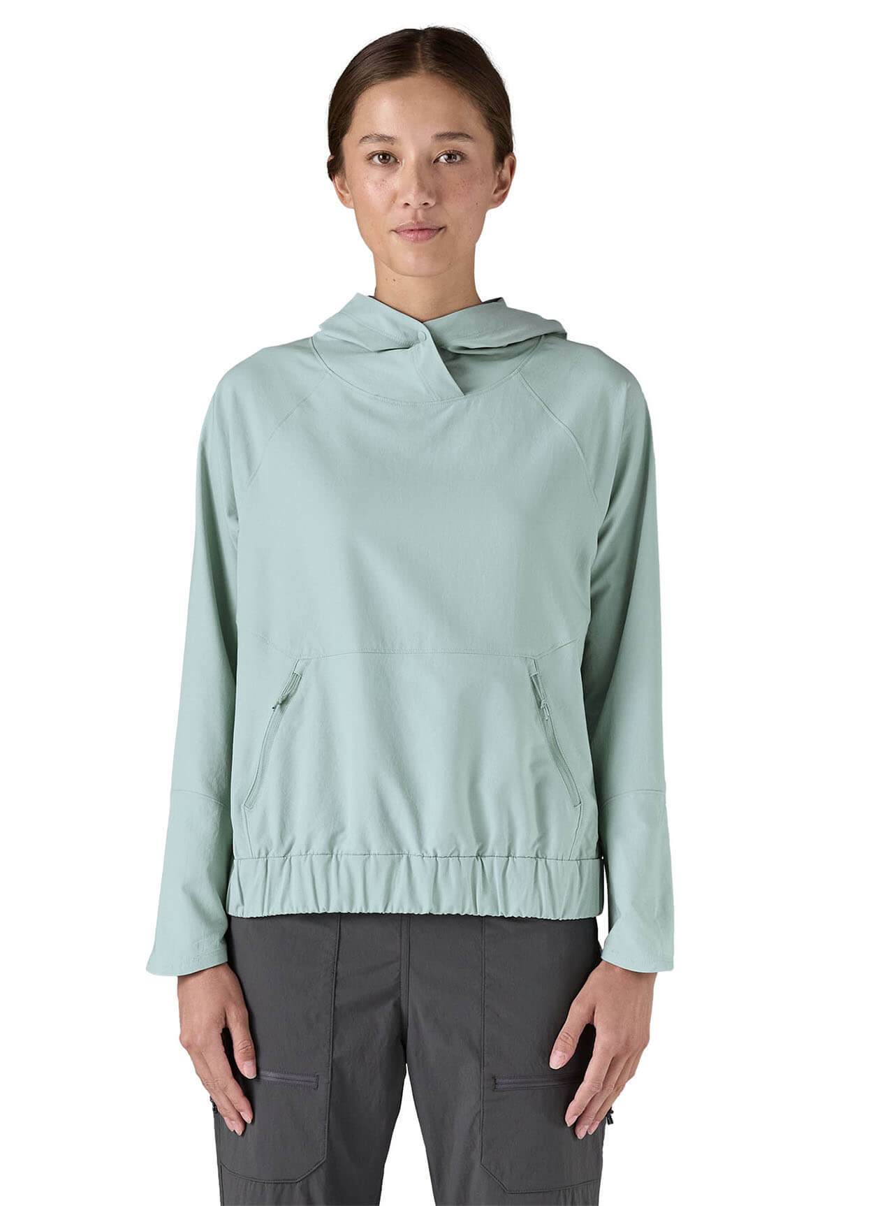 Patagonia Women's Swift Drift Sun Hoodie - Thermal Blue - XXS
