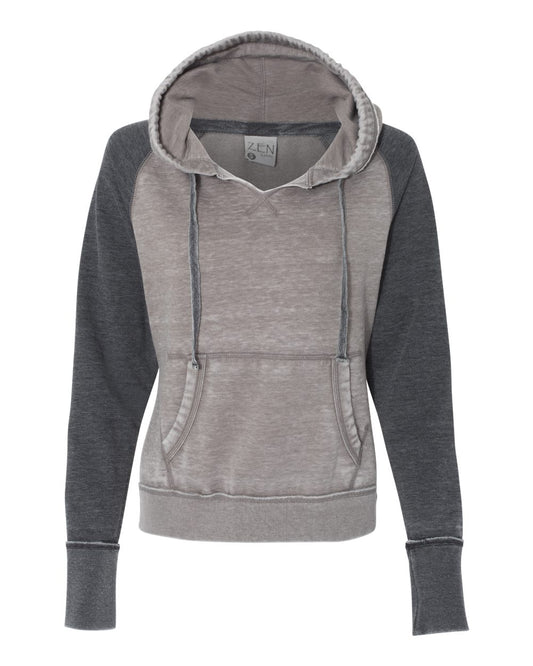 Women's Zen Fleece Raglan Hooded Sweatshirt - 8926