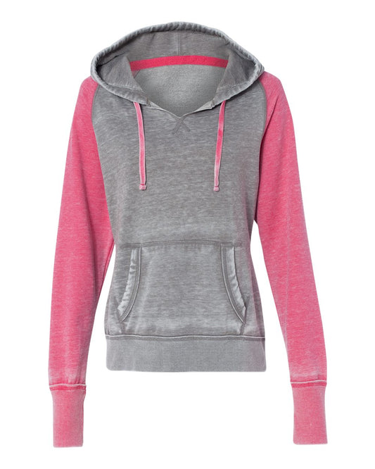 Women's Zen Fleece Raglan Hooded Sweatshirt - 8926