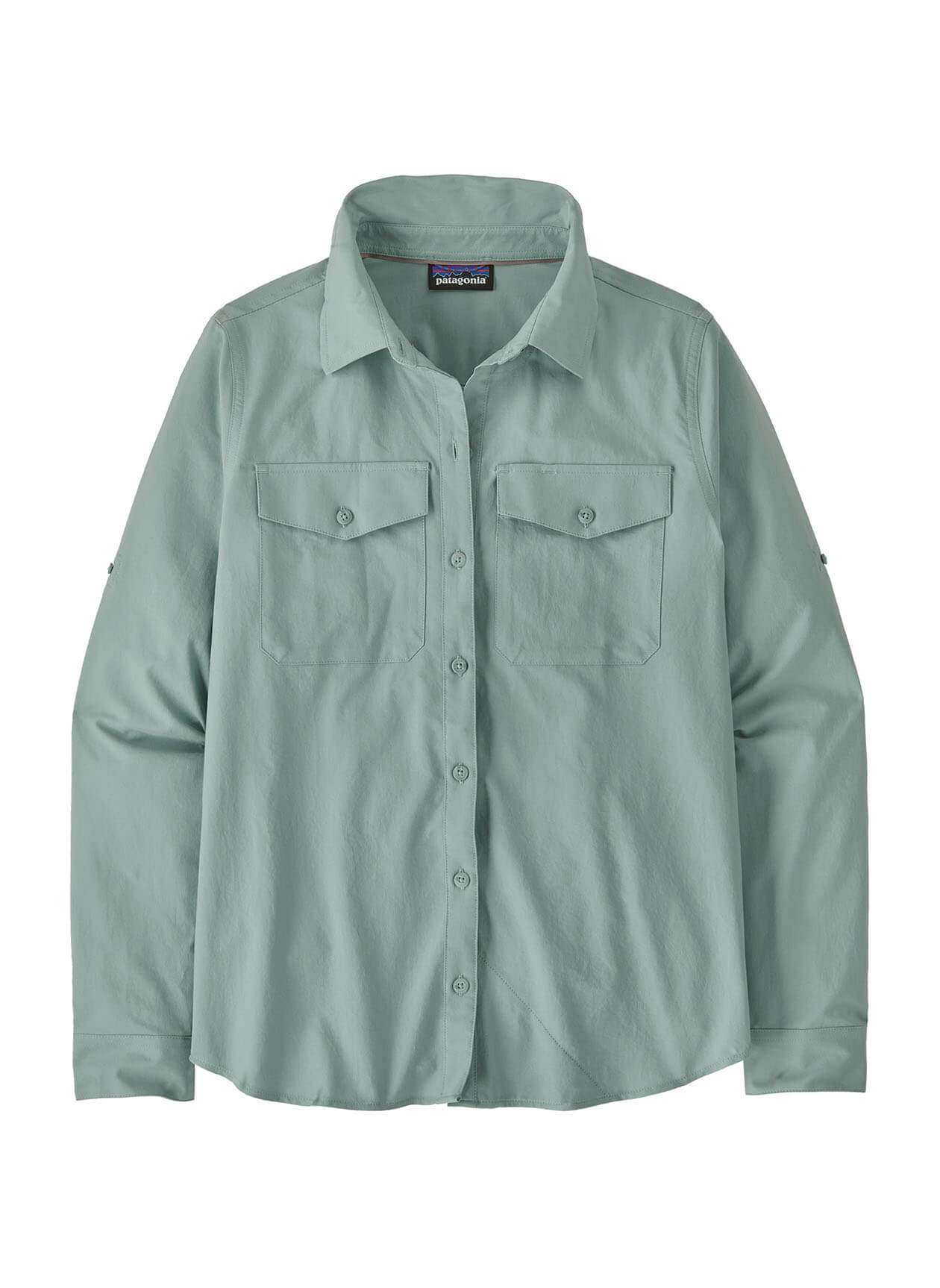 Patagonia Women's Long Sleeve Self Guided Sun Shirt - Thermal Blue - XXS