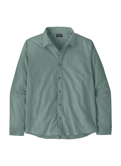 Patagonia Men's Long-Sleeved Sunrise Stream Shirt - Pelican - XS