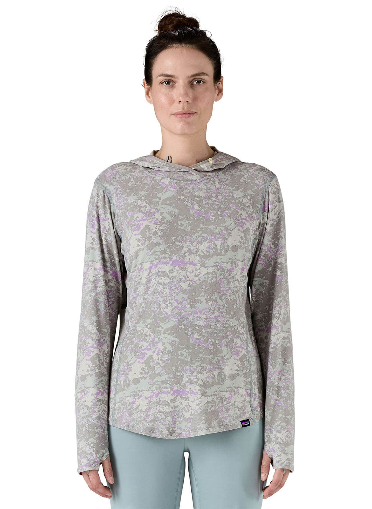 Patagonia Women's Tropic Comfort Natural UPF Hoody - Rock Wash: Thermal Blue - XS