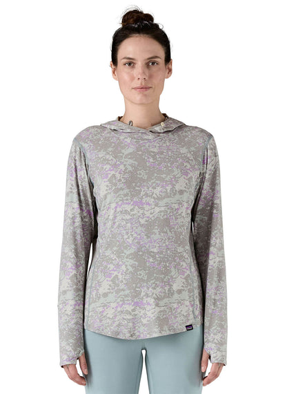 Patagonia Women's Tropic Comfort Natural UPF Hoody - Rock Wash: Thermal Blue - XS