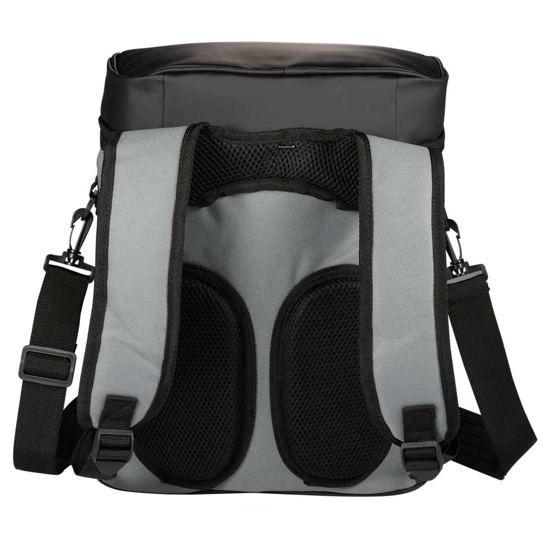 Black 20 Can Backpack Cooler