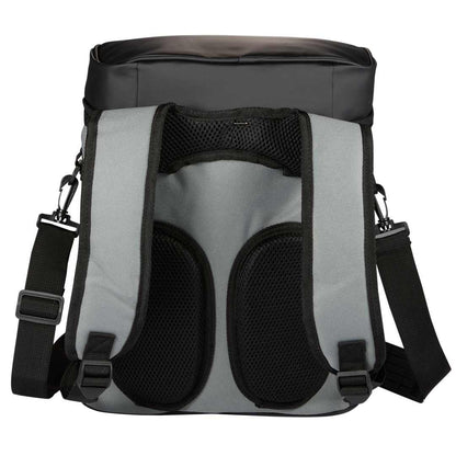 Black 20 Can Backpack Cooler