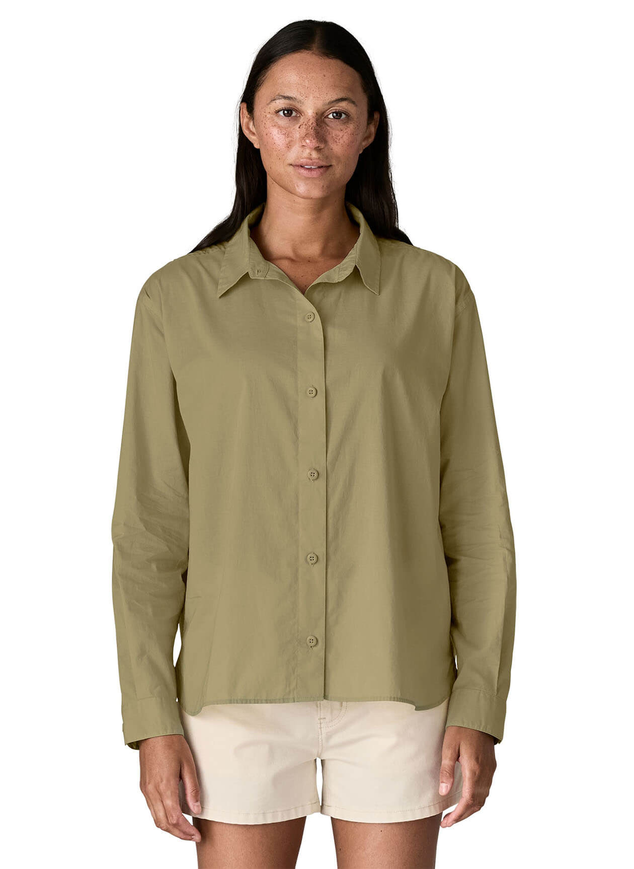 Patagonia Women's Sunrise Stream Shirt - Weathered Stone - XS