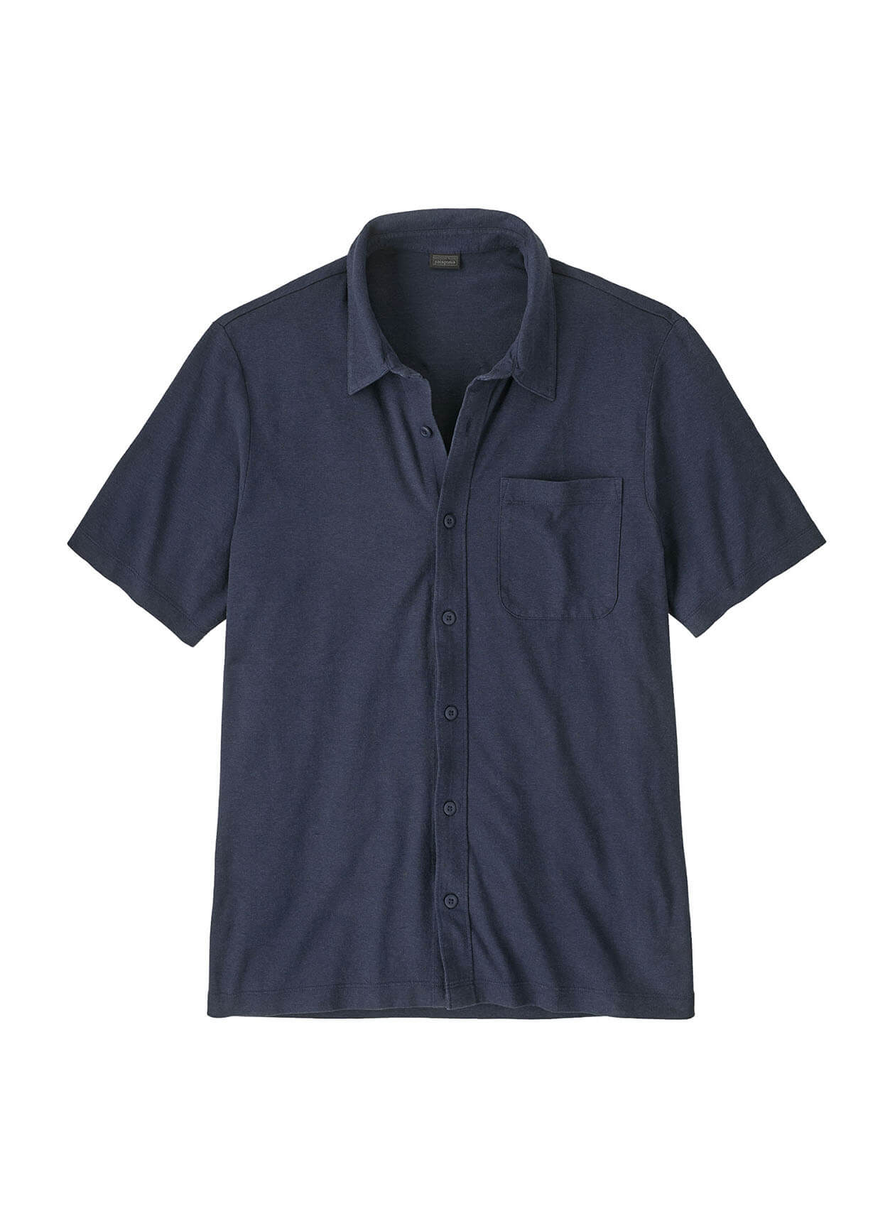Patagonia Men's Trail Harbor Button Down Knit Shirt - Blue Sage - XS