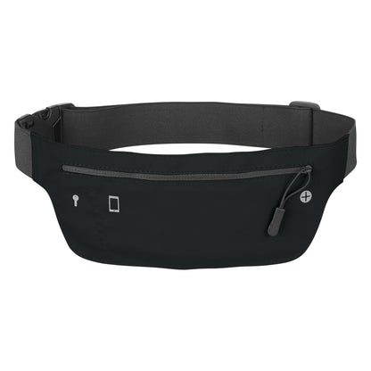 BLACK Running Belt Fanny Pack