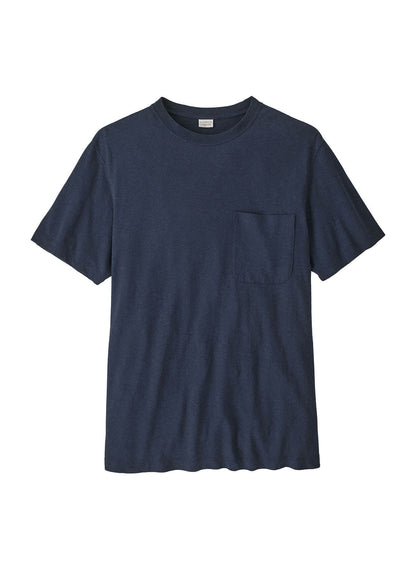Patagonia Men's Trail Harbor Pocket T-Shirt - New Navy - XS