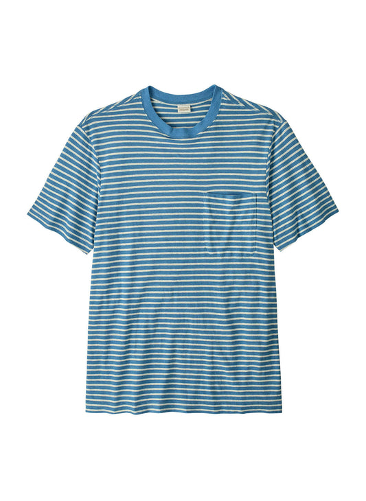 Patagonia Men's Trail Harbor Pocket T-Shirt - New Navy - XS