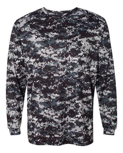 Men's Digital Camo Long Sleeve T-Shirt - 4184