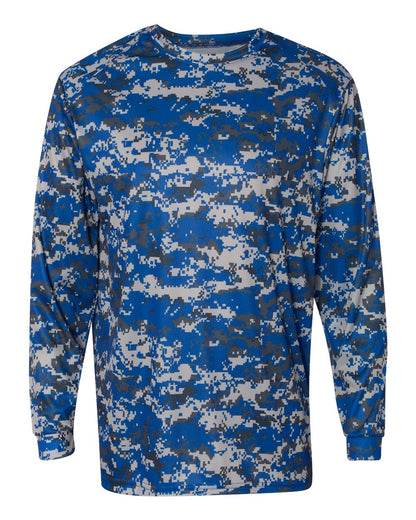 Men's Digital Camo Long Sleeve T-Shirt - 4184