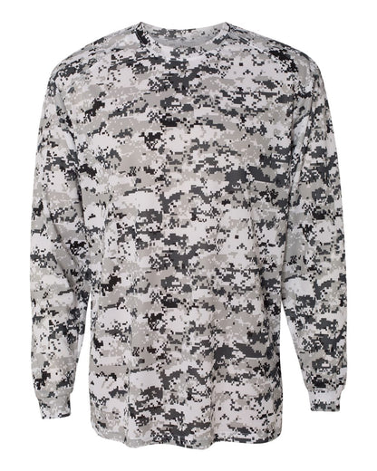 Men's Digital Camo Long Sleeve T-Shirt - 4184