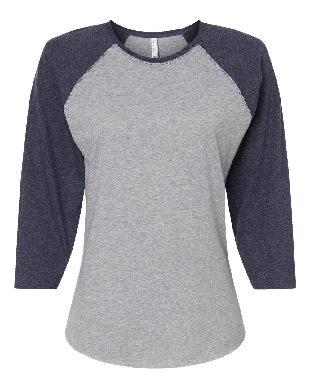 Women's Baseball Fine Jersey Three-Quarter Sleeve Tee - 3530