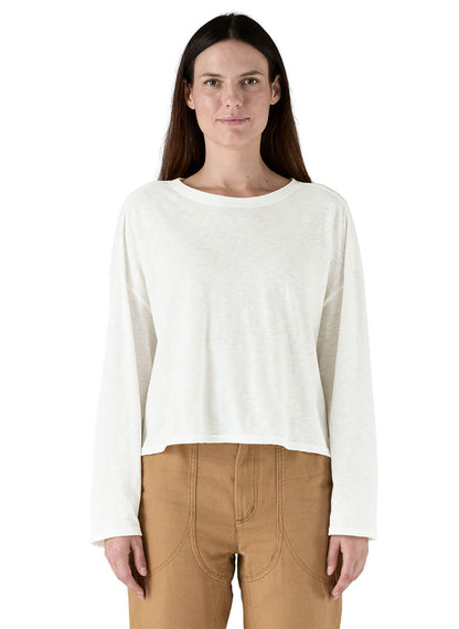 Patagonia Women's Mainstay Long-Sleeve Top - White - XXS