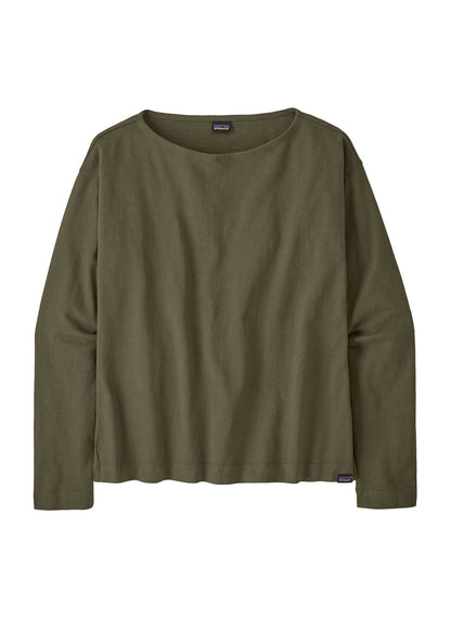 Patagonia Women's Long Sleeve Mariner Top - Sunken Blue - XXS