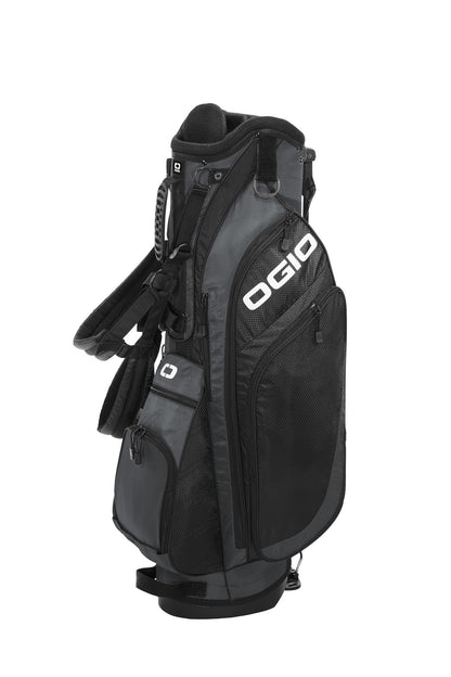 Front View of Diesel Grey OGIO XL (Xtra-Light) 2.0 Golf Bag 425043