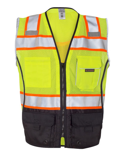 Unisex Premium Black Series® Black Bottom Class 2 Vest - 1515-1516