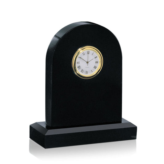 Marble Clock - 5" Arch