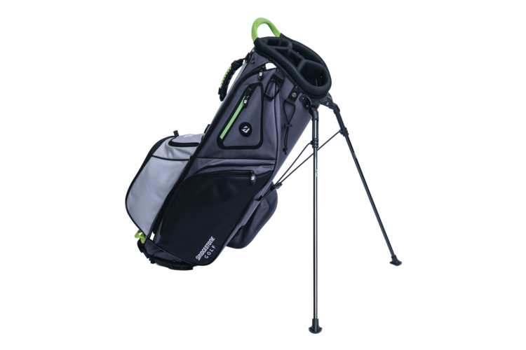 Bridgestone Gambler Lightweight Stand Bag - Black/Gray