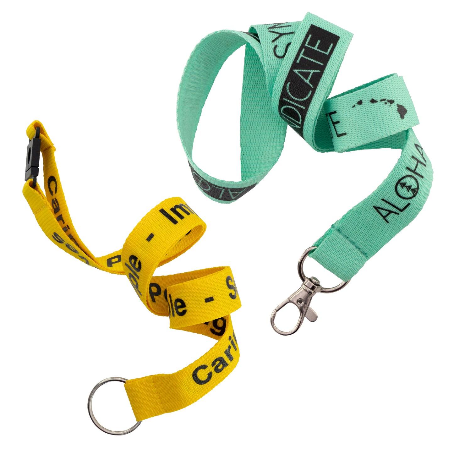 Lanyards with Silkscreen Imprint 3/4"
