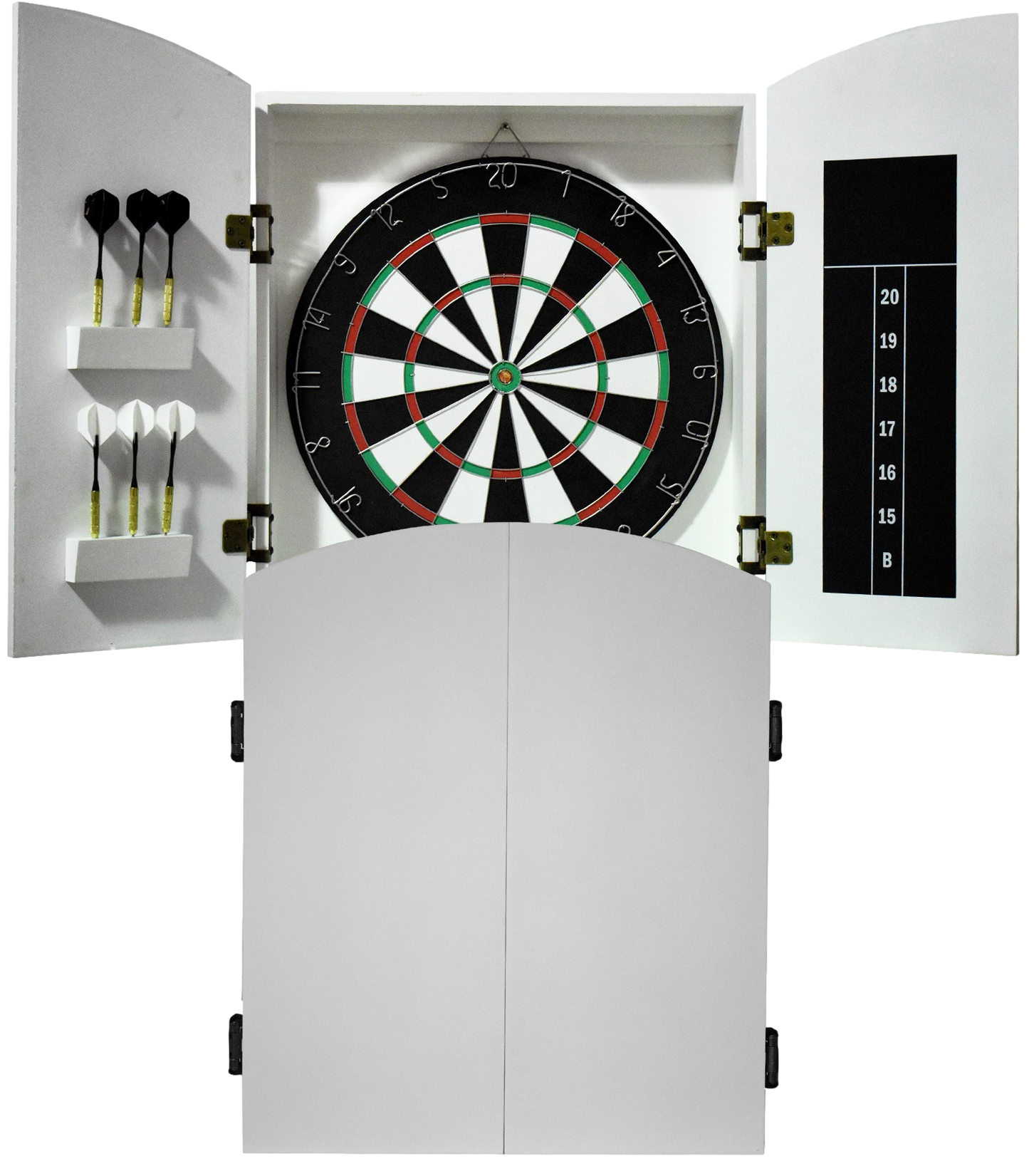 Dartboard with Cabinet