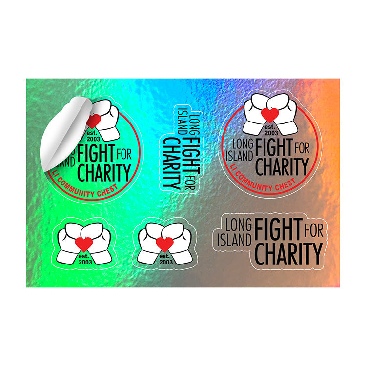 “CUSTOMCUT™” 4” x 6” Full Color Custom Shape Removable Vinyl Sticker Sheets