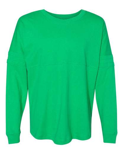 Women's Jersey Pom Pom Long Sleeve T-Shirt - T14