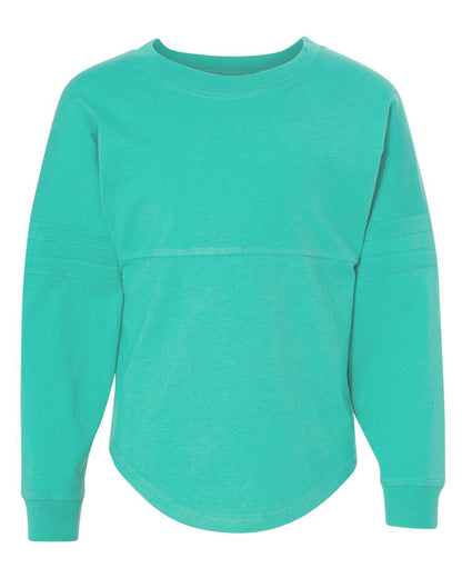 Women's Jersey Pom Pom Long Sleeve T-Shirt - T14