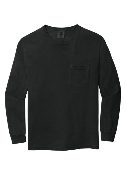 COMFORT COLORS Heavyweight Ring Spun Long Sleeve Pocket Tee. 4410
