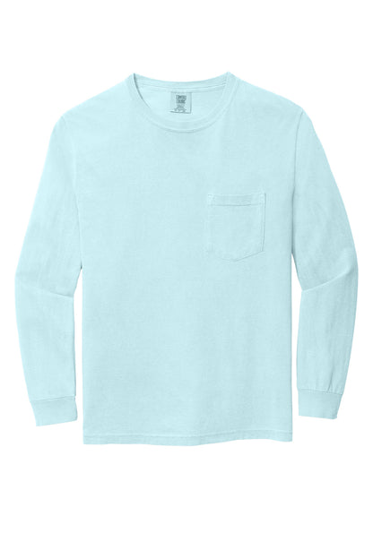 COMFORT COLORS Heavyweight Ring Spun Long Sleeve Pocket Tee. 4410