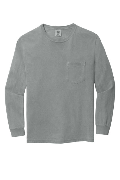 COMFORT COLORS Heavyweight Ring Spun Long Sleeve Pocket Tee. 4410
