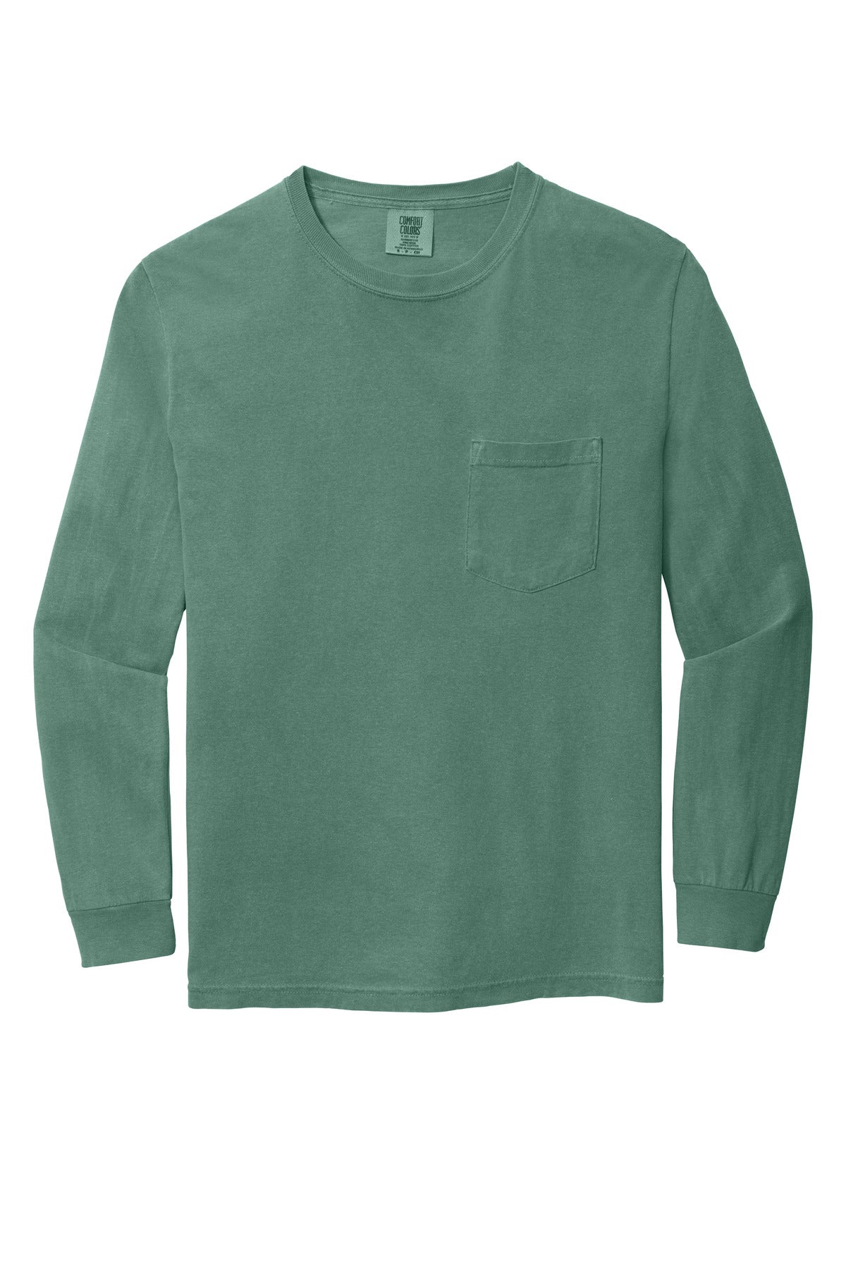 COMFORT COLORS Heavyweight Ring Spun Long Sleeve Pocket Tee. 4410